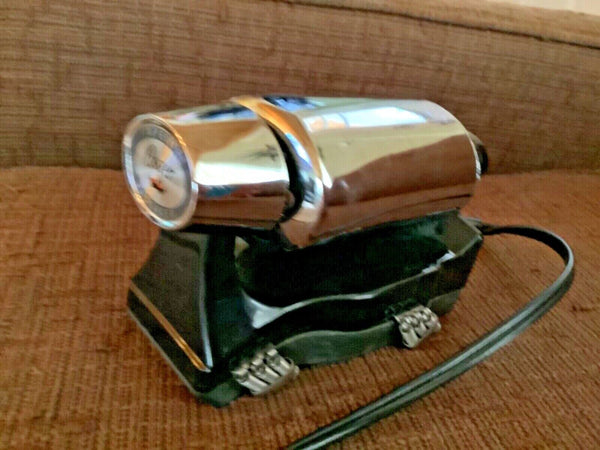 Vintage OSTER 138-11A Imperial Massager Chrome Handheld 2 Speed Vibrating Barber