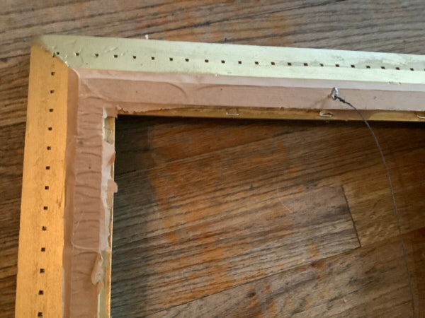 VINTAGE CARVED GILDED gold WOOD wooden picture FRAME