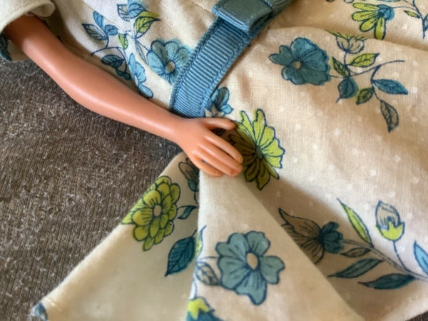 Vtg Japan 1966 Barbie Doll Twist n' Turn TNT  Brunette Blue eyes Mattel Vtg