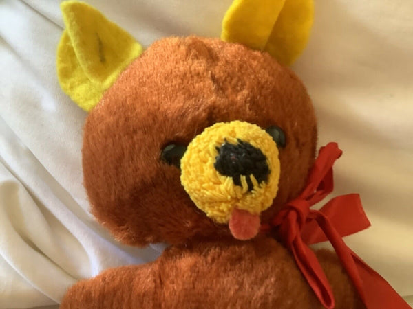 Vintage antique Teddy Bear Carnival Fair Prize stuffed animal