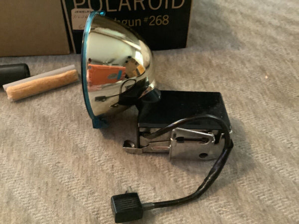 Vintage Polaroid Flashgun Model #268 In Box
