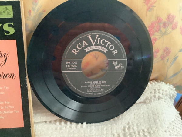 Vtg ANDRE PREVIN Harry Warren extended Play  45 vinyl lp record epb 3002
