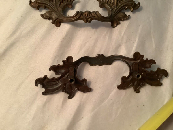 French Provincial Shabby Dresser Handles Pulls LOT OF 7 Vintage