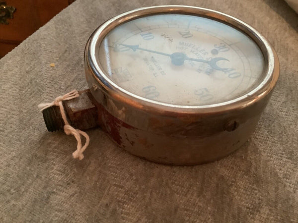 Vintage USG Mueller System Hot Water Heat Control gauge