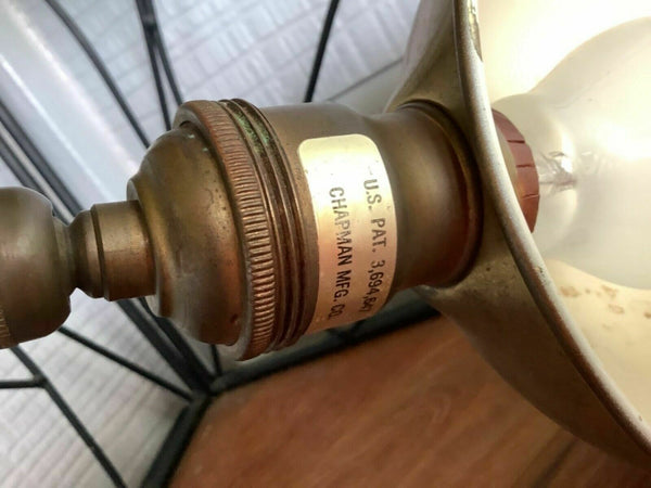 Vtg Chapman Fredrick cooper Brass Adjustable Floor Lamp mid century modern mcm