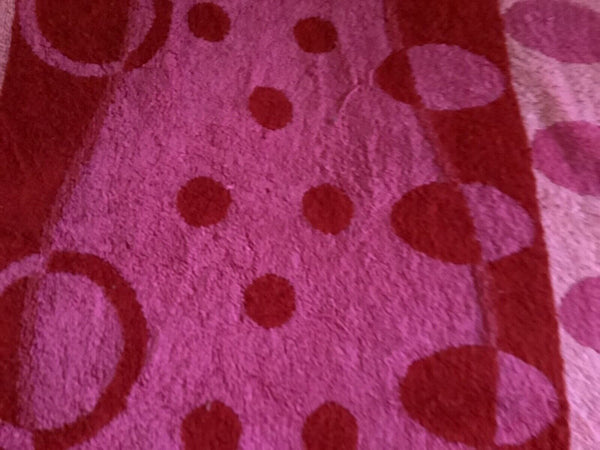 VTG Palm Cove Franco Towels 100% Egyptian Cotton Fish Beach pink red