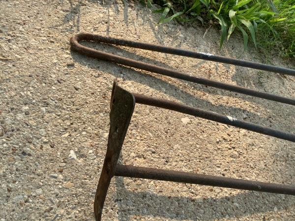 4 vintage mid century modern retro mcm iron Hairpin Metal table furniture Legs