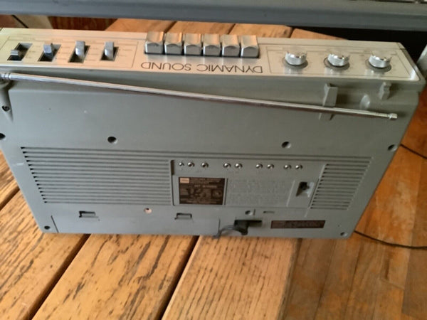 Vtg Toshiba Dynamic Sound RT8155S Boom Box Ghetto Blaster stereo radio tape