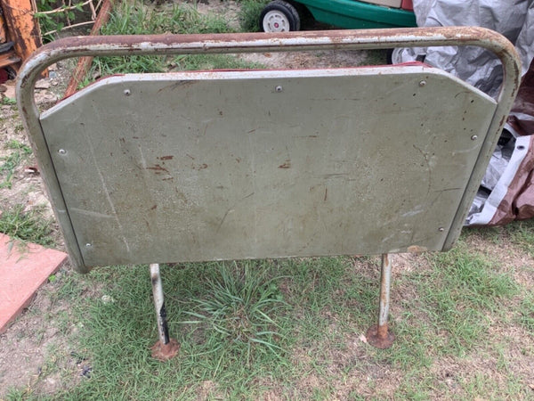 Vintage vinyl bench school bus seats