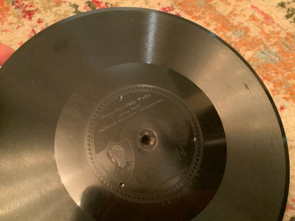 Vtg lot 7 Thomas Edison Diamond Disc records  thick 78