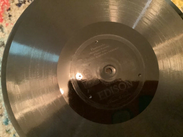 Vtg lot 7 Thomas Edison Diamond Disc records  thick 78