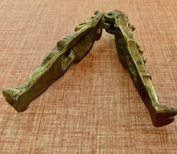 VINTage Metal BRASS COURT JESTERS NUTCRACKER