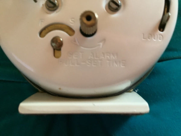 Vintage Westclox BABY BEN Wind Up Alarm Clock Model 61-Y USA