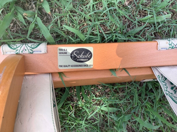 Vtg Scheibe Luggage Suitcase rack hotel holder Table Rack