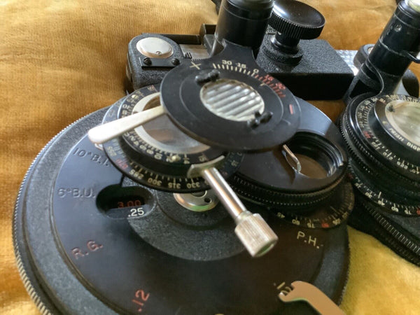 Vtg antique 1934 American Optical Additive Effective Power Phoropter / Model 589