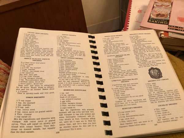 Vintage May 1974 Kitchen-Klatter Cookbook 463 Pages Spiral Bound