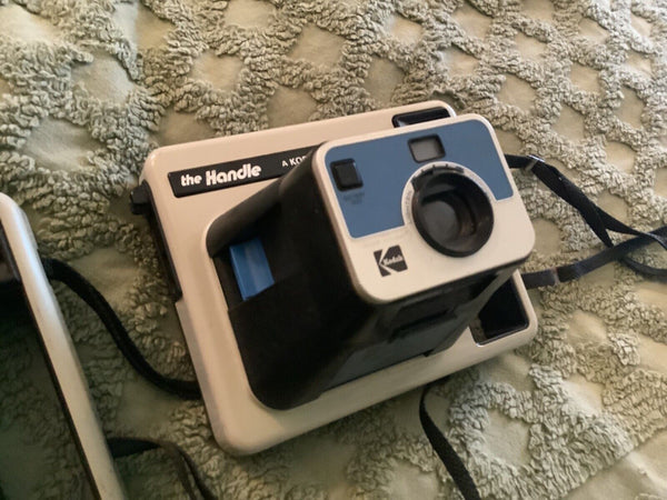 Vintage Kodak  the handle And Polaroid colorburst Instant Camera Lot 3 UNTESTED