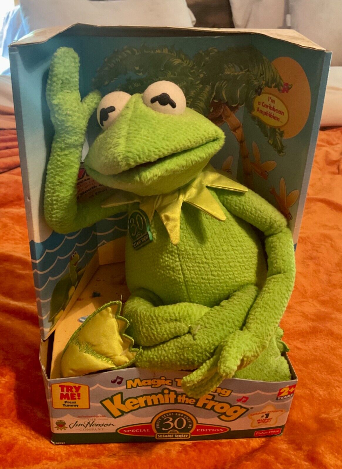 Magic Talking Kermit The Frog 30th Special Edition Sesame