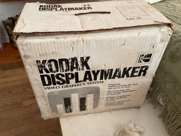1988 Vintage Kodak Display Maker For Presentations/Slide Shows, PowerPoint Style