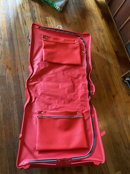 Vintage American Tourister pink Tiara Case Garment Bag suitcase luggage