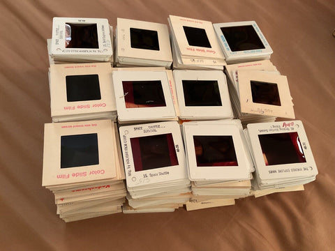 Vintage 600+ Random 35 mm PICTURE PHOTO SLIDES  1970’s 1980's Family vacation
