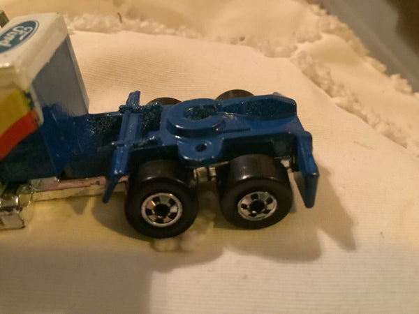 Vintage 1981 Hot Wheels Bigfoot Ford LTL Semi Truck Rare Steering Rigs Hauler