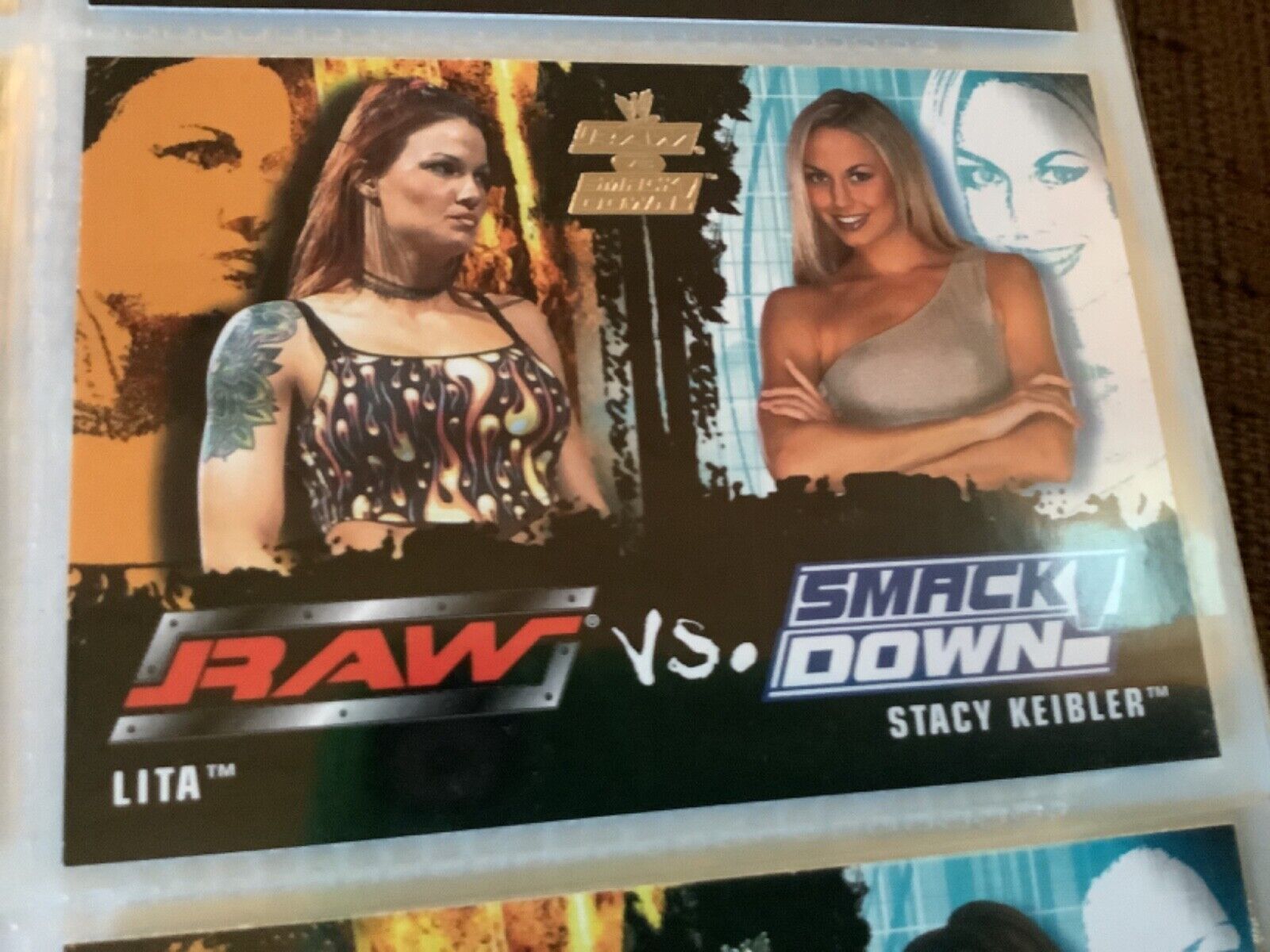 高評価得価WWERAW VS SMACK DOWN FLEER2002 トレーディングカード　トレカ　90枚コンプリート品　レア　ビンテージ その他