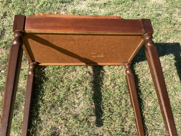Vintage Hammond Organ Bench seat flip top wood wooden
