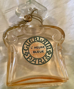 Vintage Factice dummy Guerlain paris l’ Heure Bleue Bottle Empty