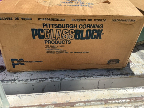 1 Pittsburgh Corning Architectural Glass Block USA NOS