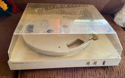 Vintage Harman-Kardon T-25 Turntable for parts or repair