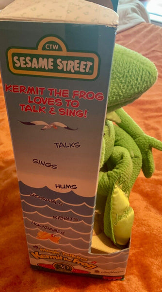 Magic Talking Kermit The Frog 30th Special Edition Sesame Street Jim Henson