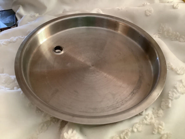 Vtg Saladmaster Original Stainless Steel Vapo Lid 8 3/8" for pan Pot LID ONLY