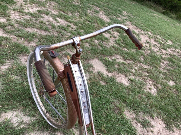Vintage antique Monark Bicycle bike needs restoration