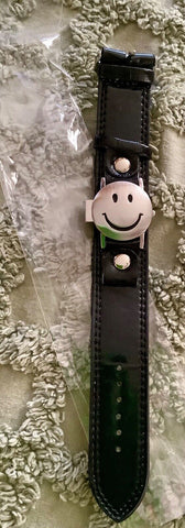 Geneva Happy Silver Finish Fashion Dressy Casual Watch Happy face new