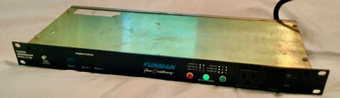 Furman Rack Mountable PS-8R 8 Outlet Power Conditioner and Sequencer untested