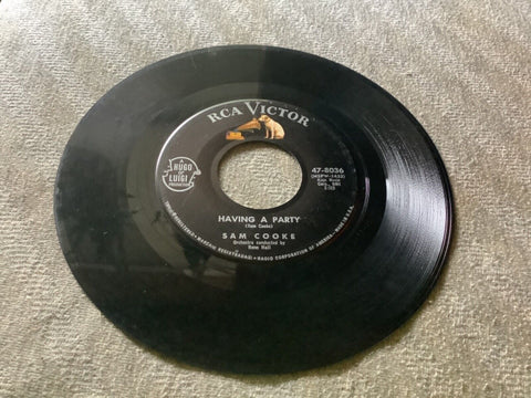 Sam Cooke 45 Having a Party / Bring It On Home to Me RCA Victor 47-8036