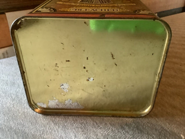 Vintage Golden Harvest Flour Tin Canister 1977-1978 Kitchen Decor Made in USA