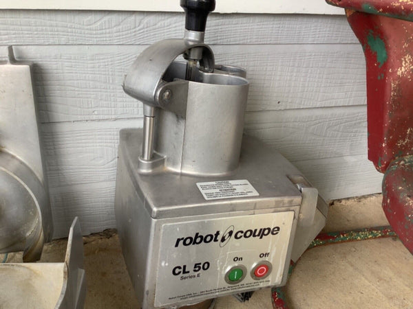 Lot Robot Coupe CL-50 Food Processor Vegetable Slicer  as -is parts untested