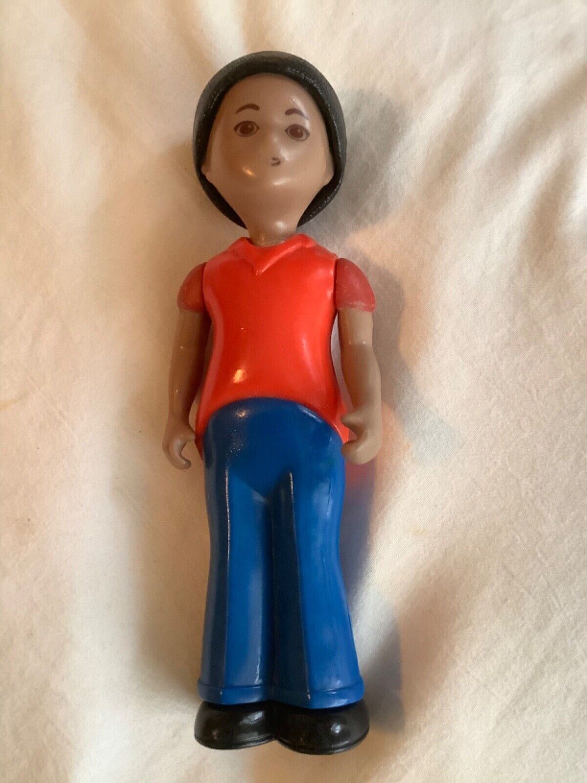 Vintage Little Tikes Dollhouse African American Dad Male Father Figure