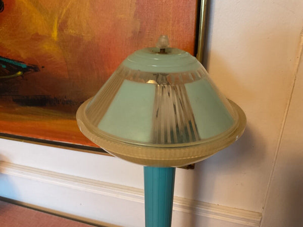 Vintage Lightolier MCM Gerald Thurston Table Lamp with shade mid century retro