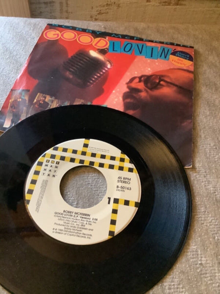 Bobby McFerrin - Good Lovin / Don't Worry Be Happy - 7" Vinyl Record 45 RPM 1988