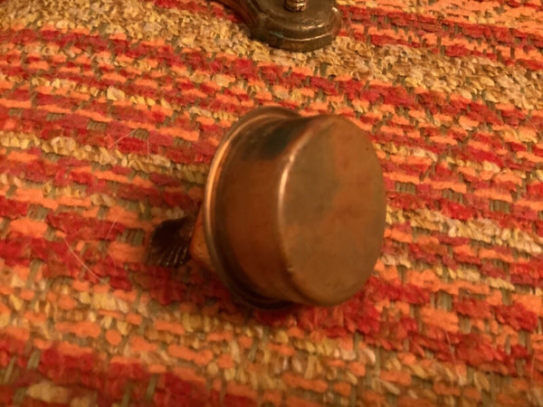 Vintage antique Brass Ram  Table Lighter