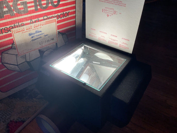 ARTOGRAPH AG100 Art Projector Versatile Opaque Tracing Enlarger - Tested WORKS!!