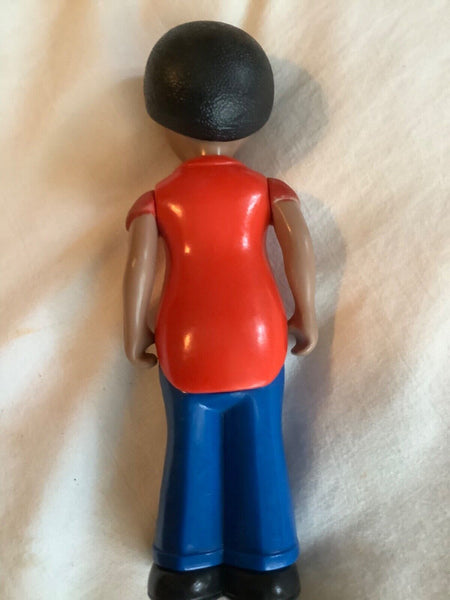 Vintage Little Tikes Dollhouse African American Dad Male Father Figure