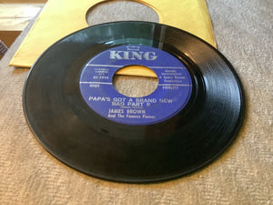 JAMES BROWN Papa's Got A Brand New Bag 45 7" FUNK SOUL Record Vinyl KING Records
