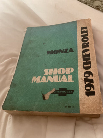 1979 Chevrolet Monza Factory Service Shop Manual ST300-79