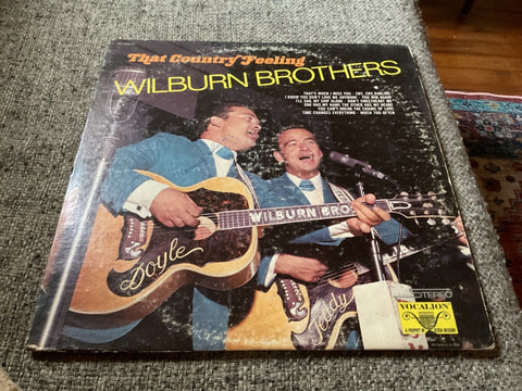 Wilburn Brothers - That Country Feeling  Original  LP Record 1969