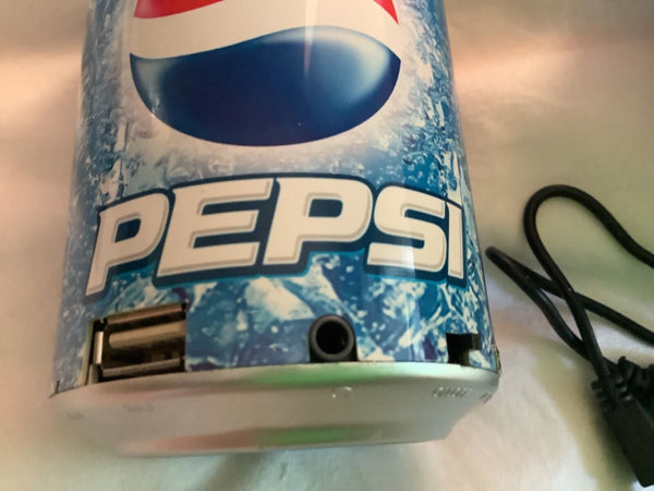 Vintage PEPSI-COLA  hld-100 soda pop can multimedia speaker new in box