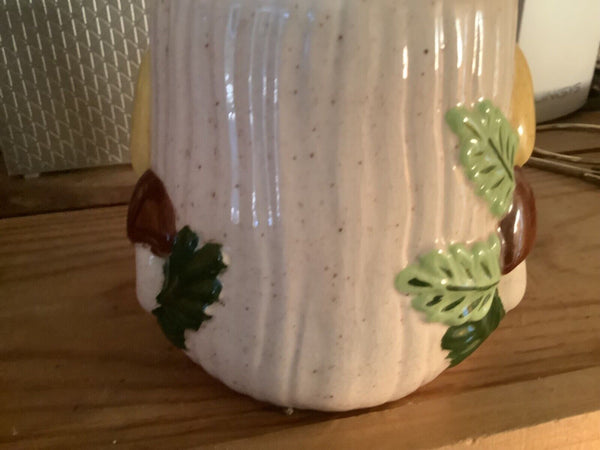 Mid Century modern  Vintage Mushroom Ceramic Coffee Cup Mug By Arnels